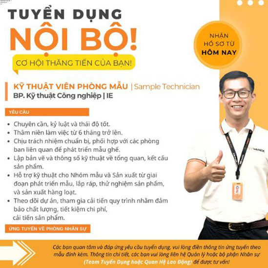 Mẫu tuyển dụng mạng xã hội