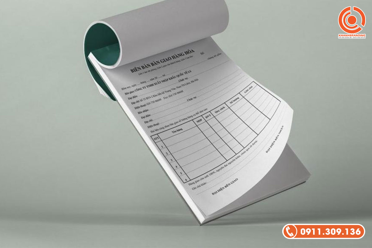 Hóa đơn bán lẻ không VAT
