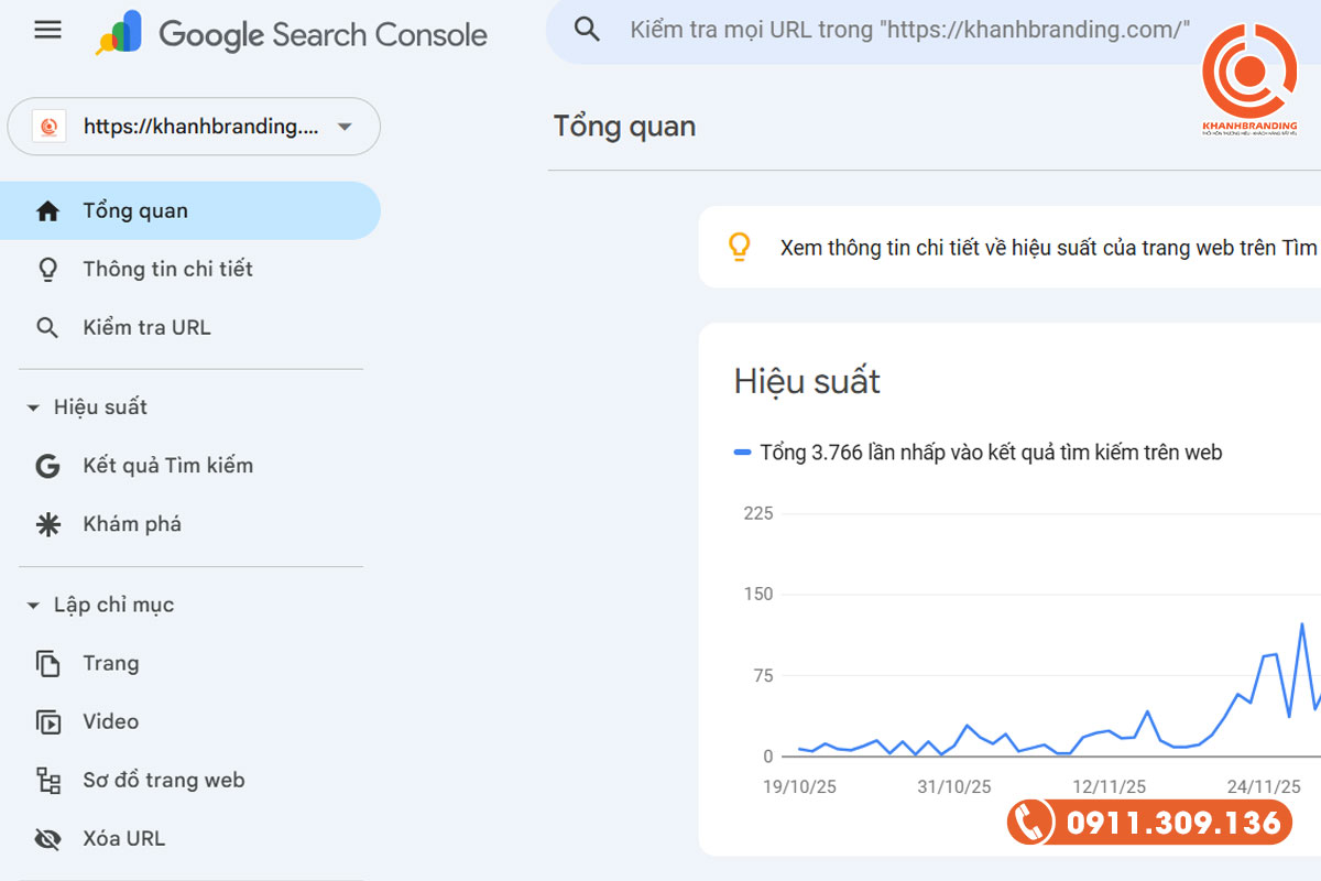 Phần mềm Google Search Console