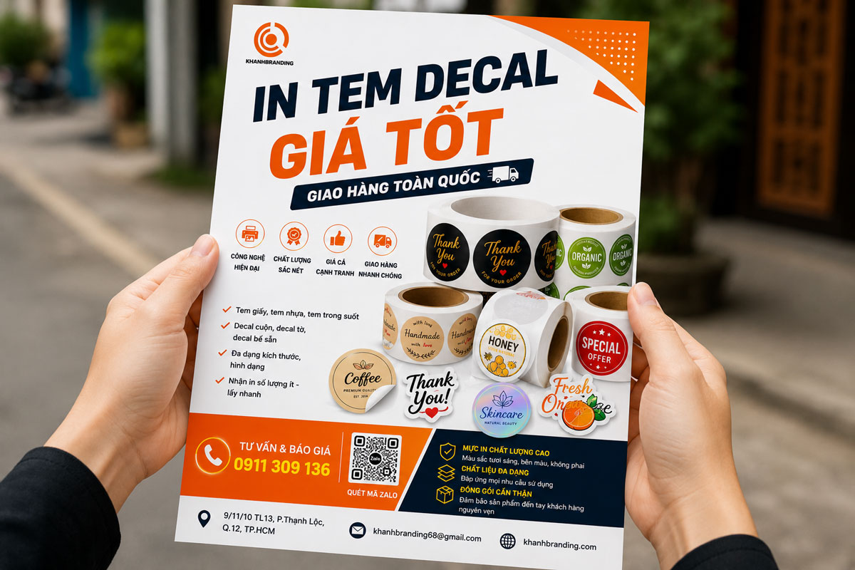 Tiêu đề tờ rơi hấp dẫn