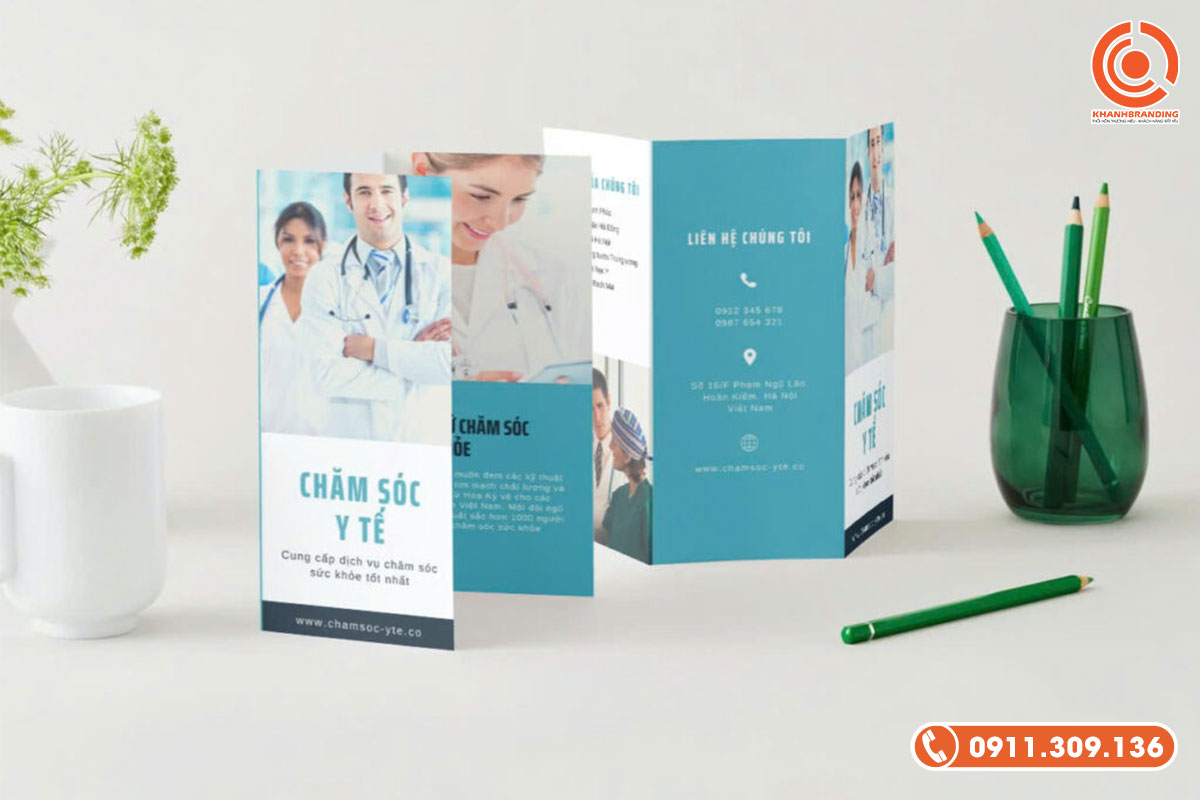 Tờ rơi ưu tiên hình ảnh chất lượng cao