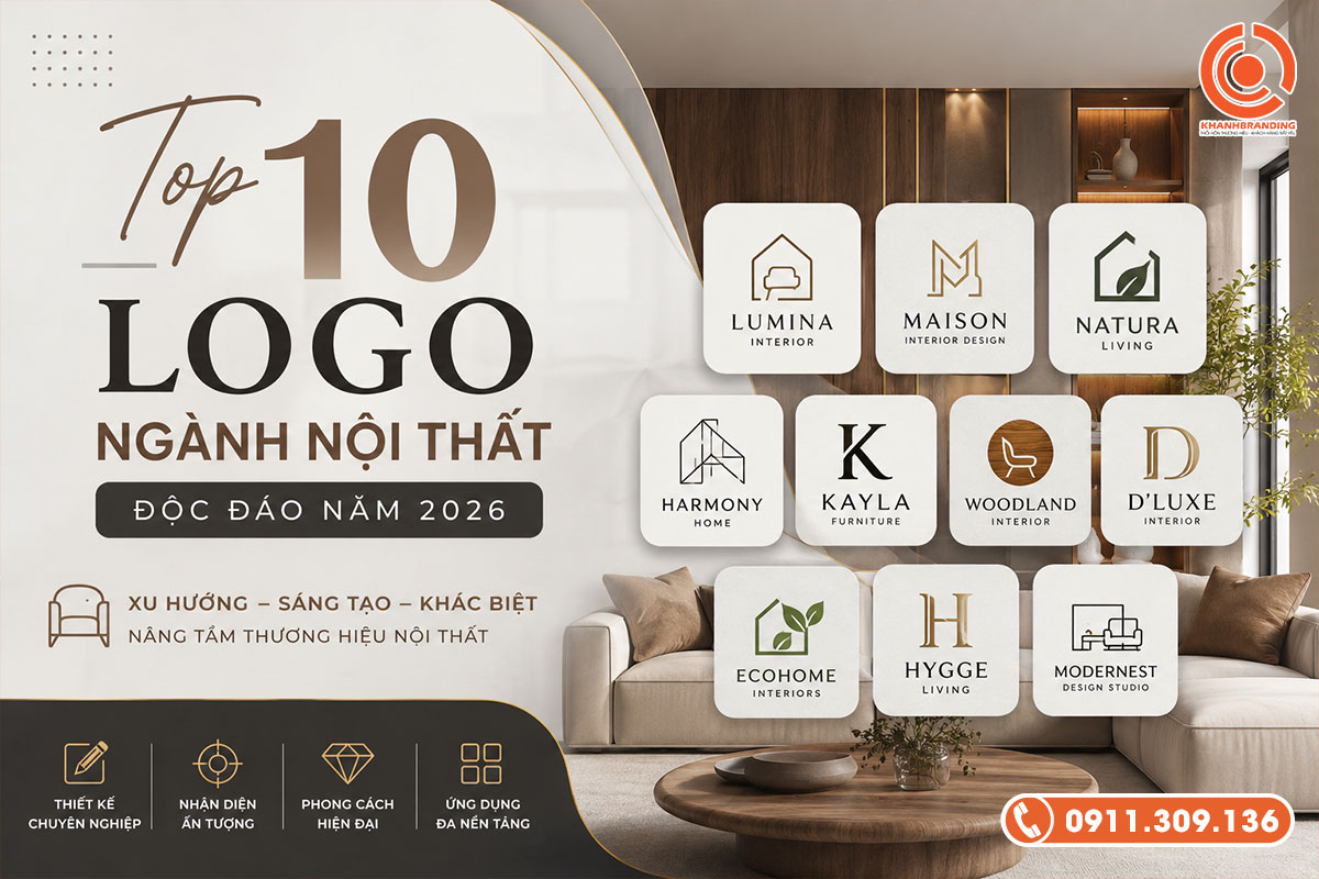 Top 10 logo ngành nội thất