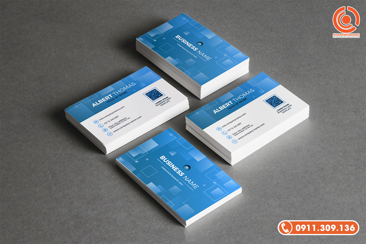 Giấy C250 in name card
