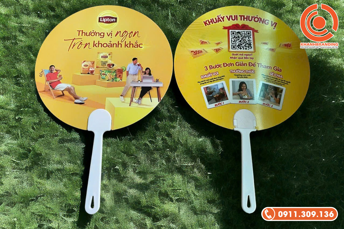 Quạt nhựa quảng cáo là hình thức marketing giá rẻ