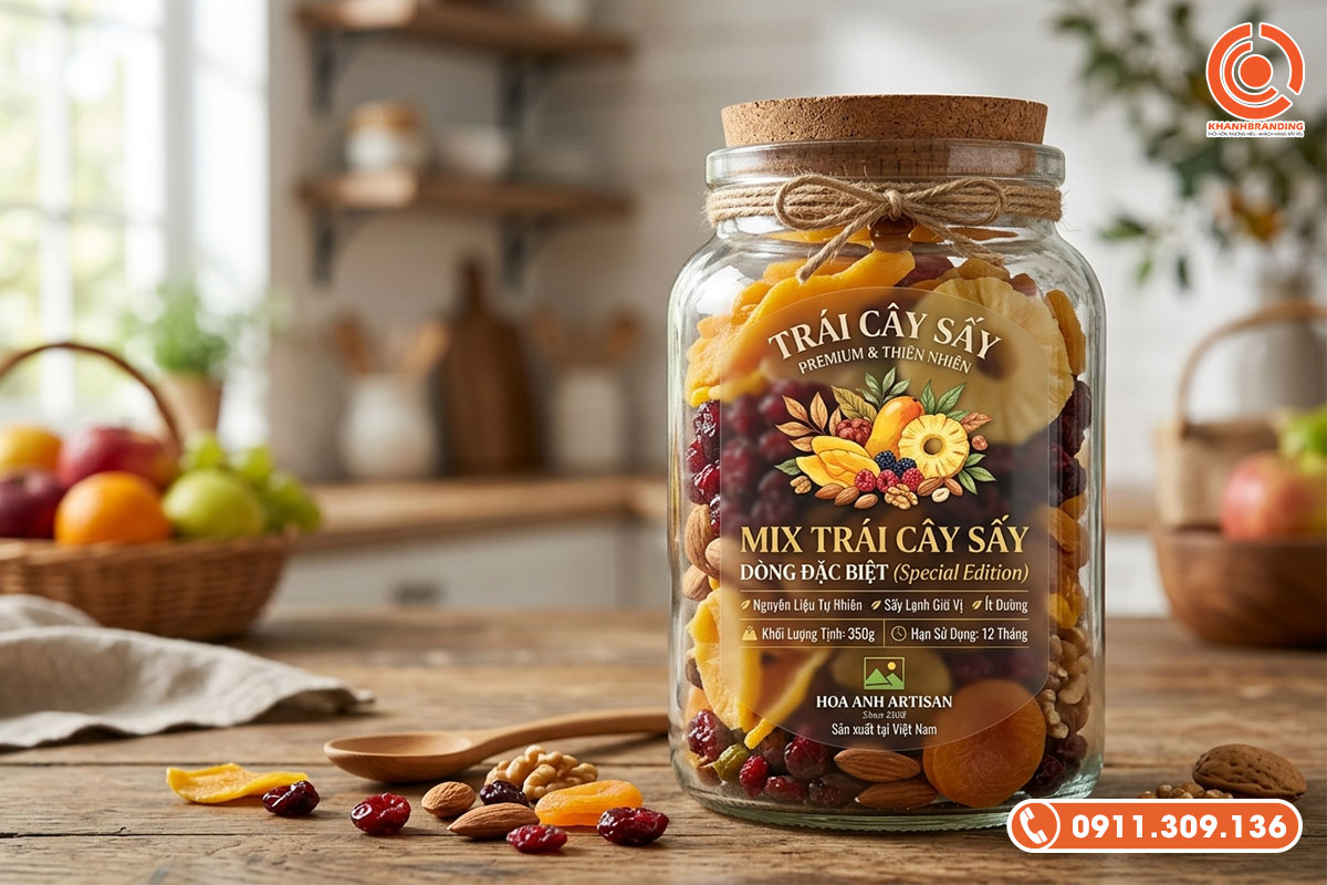 Mẫu tem nhãn trong suốt cao cấp