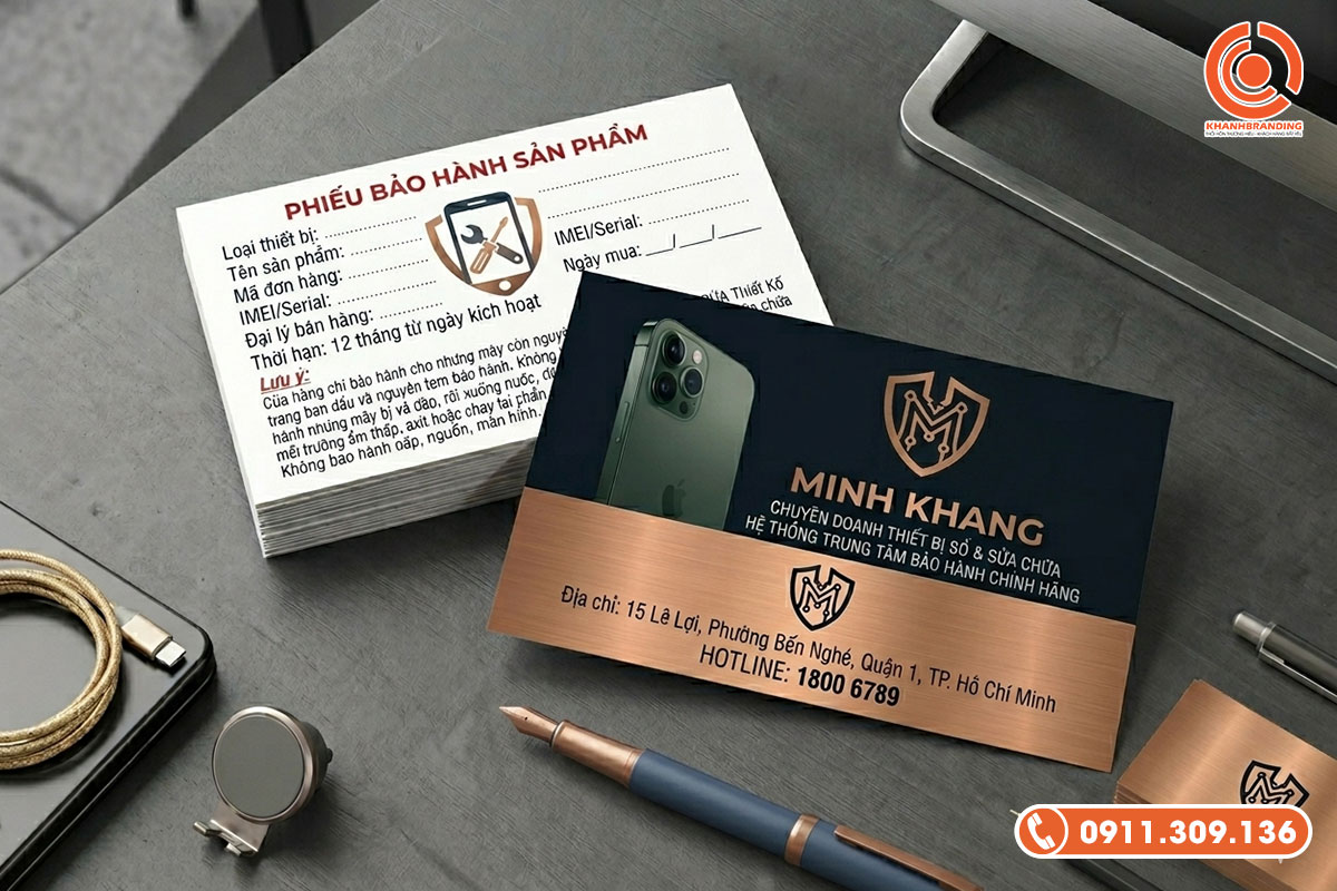 Phiếu bảo hành điện thoại