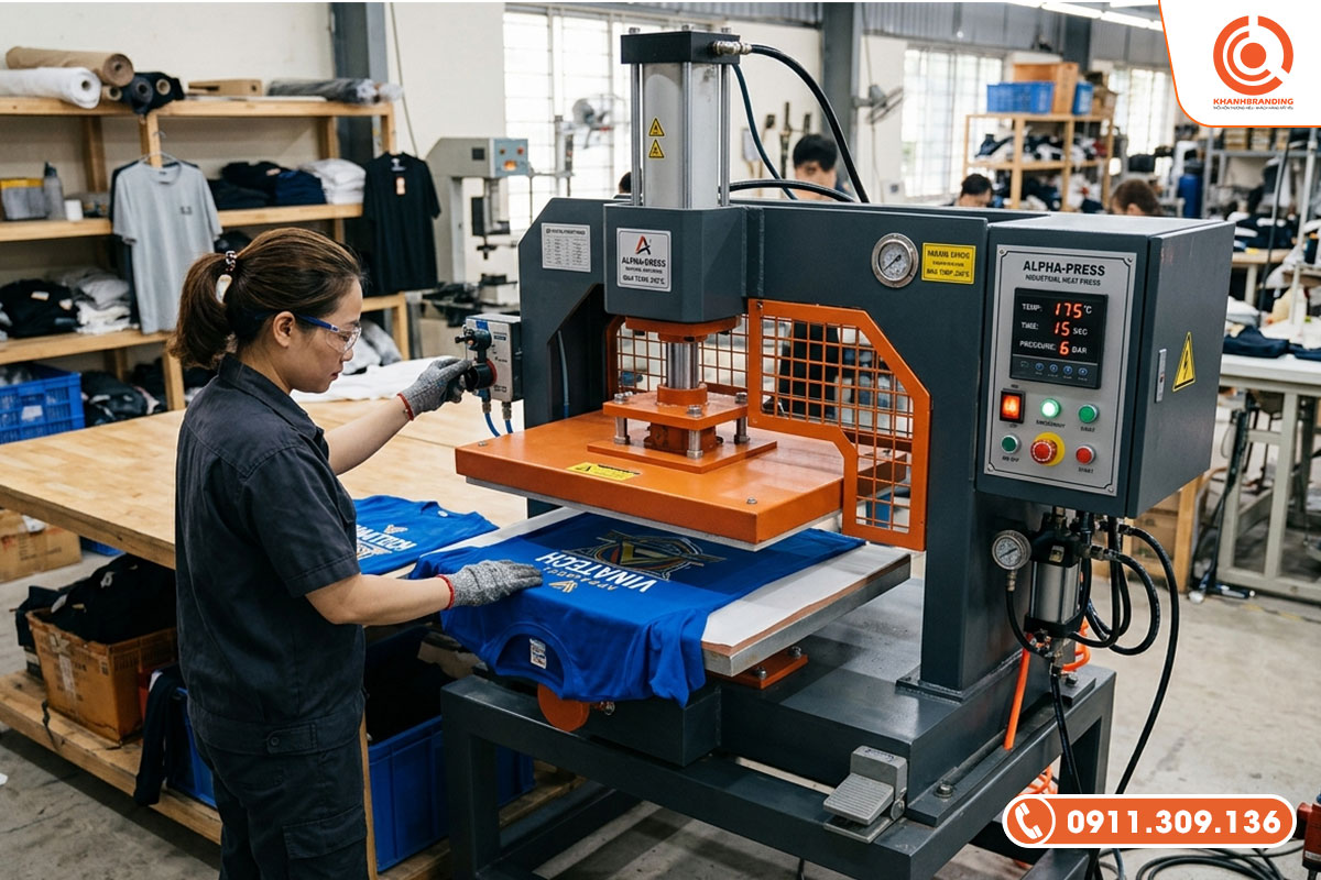 Máy ép nhiệt công nghiệp là gì?