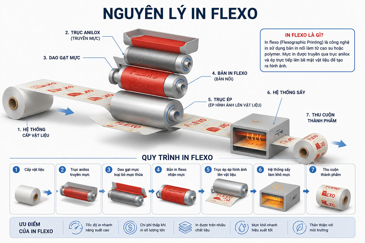 Nguyên lý in Flexo