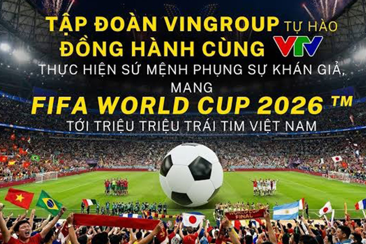 Poster doanh nghiệp đồng hành cùng World Cup