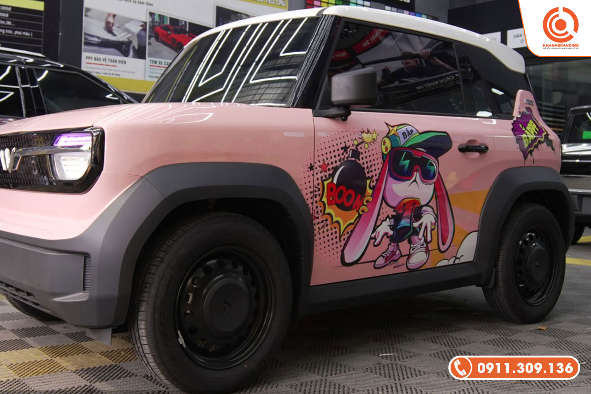 Decal dán xe ô tô