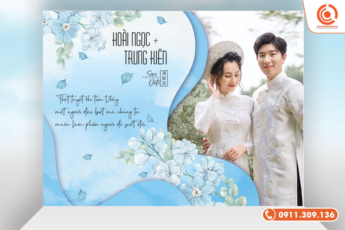 Thiết kế backdrop đám cưới