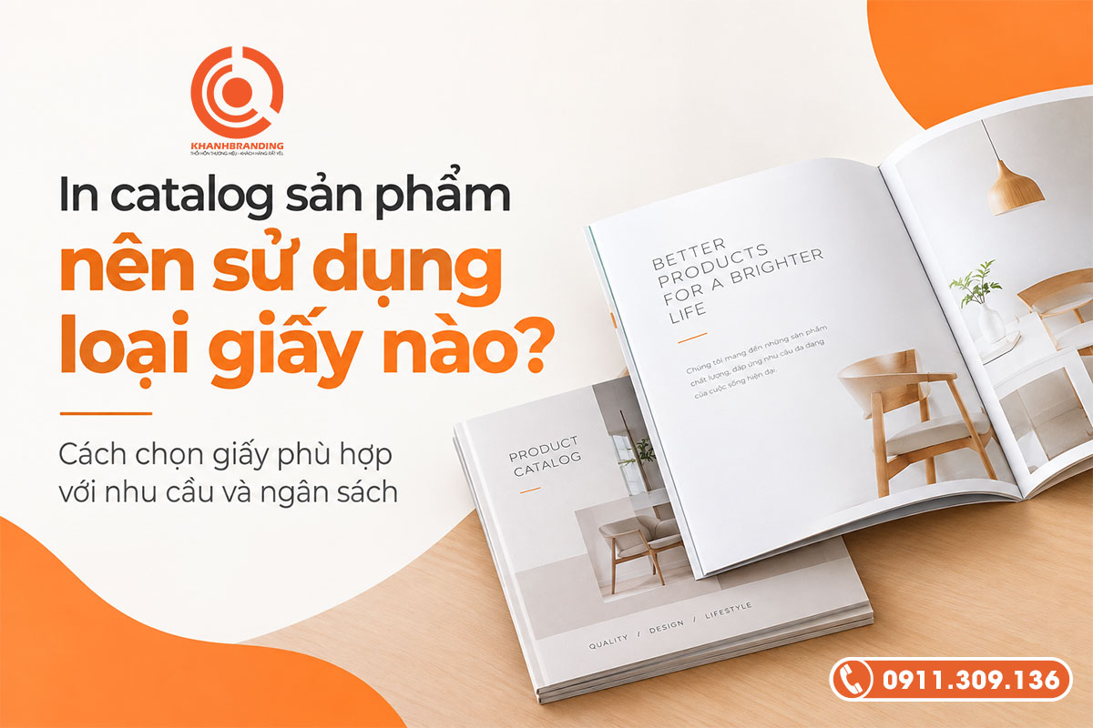 Catalog sử dụng giấy gì?