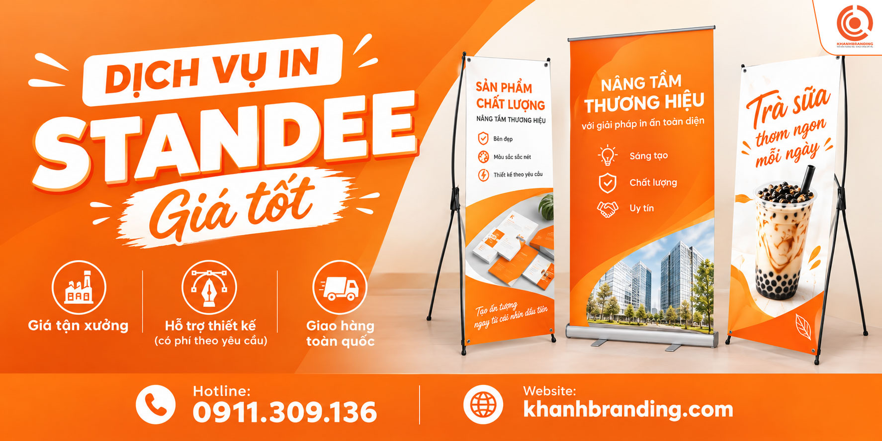 Dịch vụ in standee