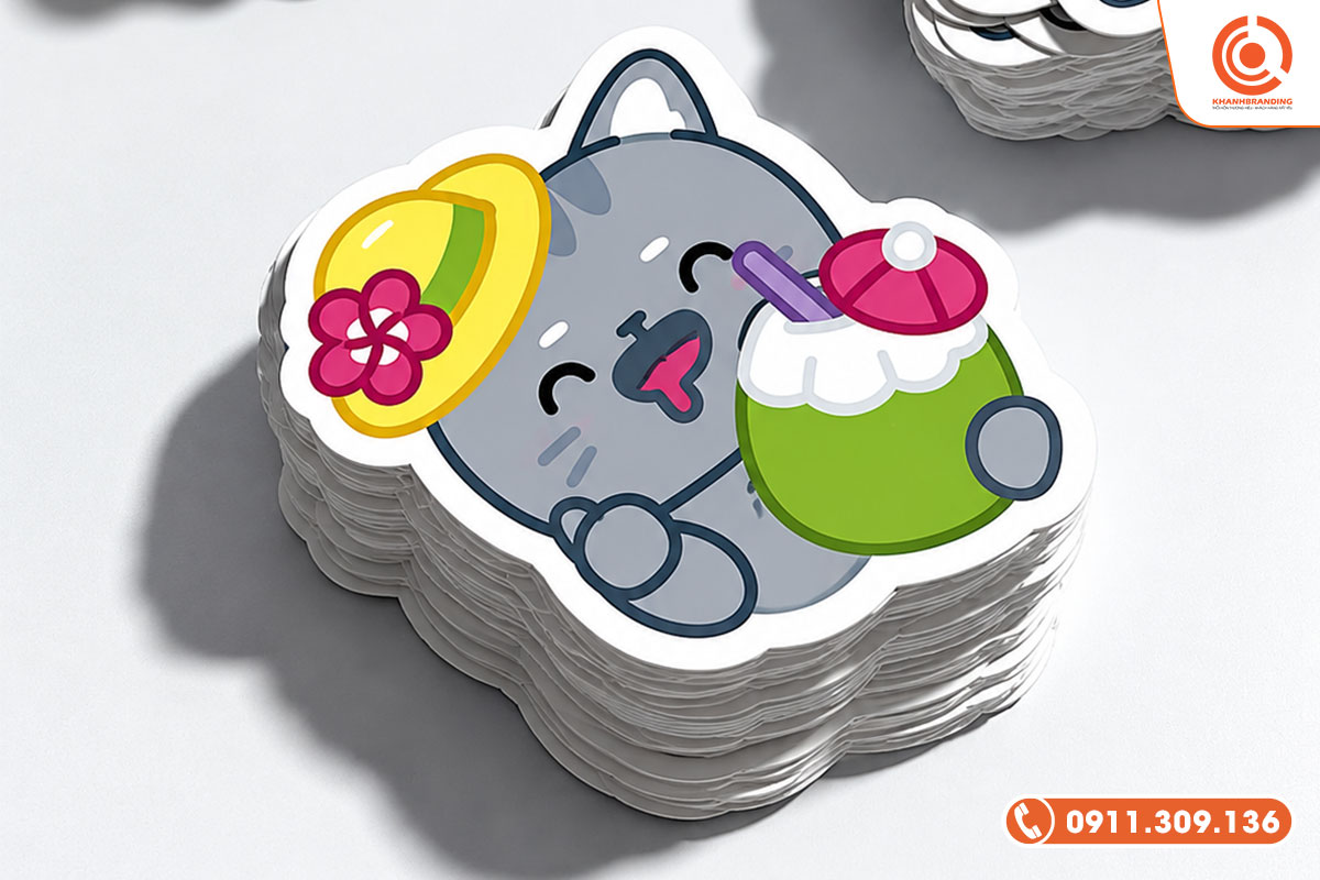 Die cut thành phẩm hoàn thiện
