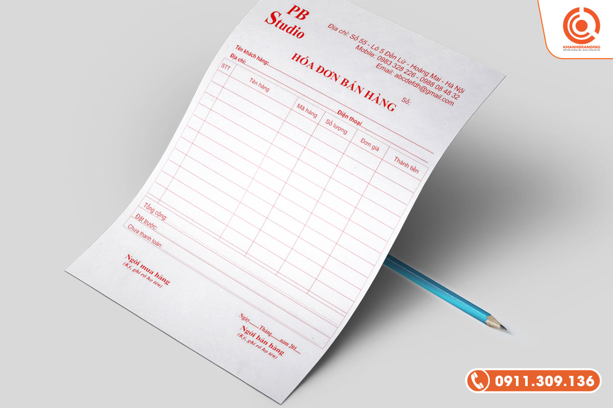 In hóa đơn bán lẻ là gì?