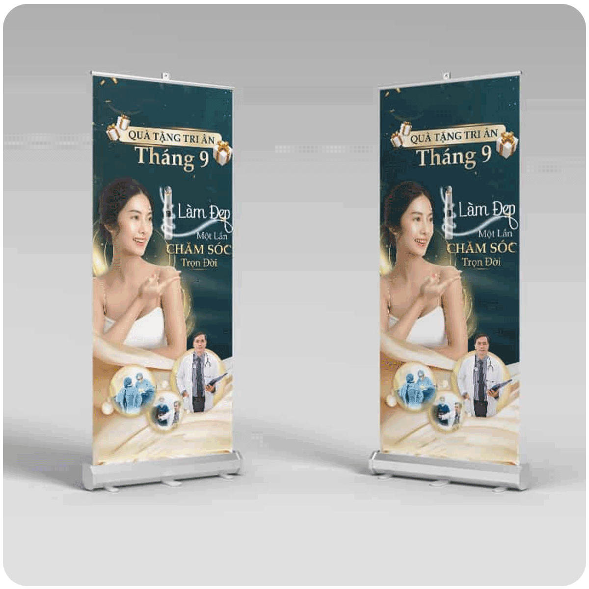 In standee chất lượng