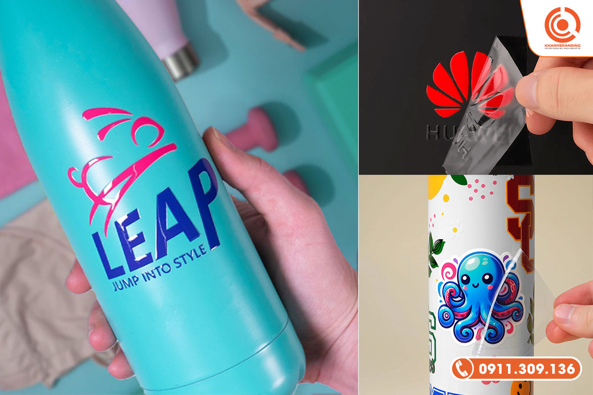 Tem UV DTF dùng được mọi bề mặt