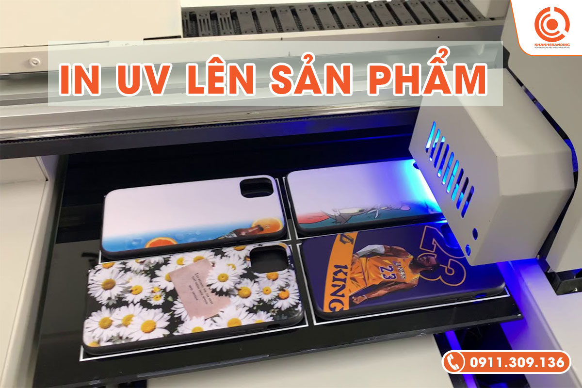 In UV lên sản phẩm