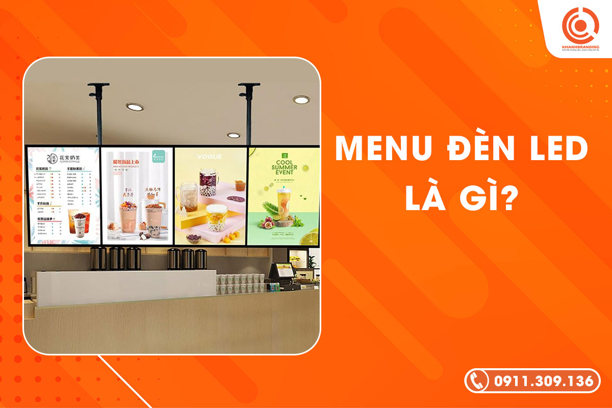 Menu đèn led là gì?