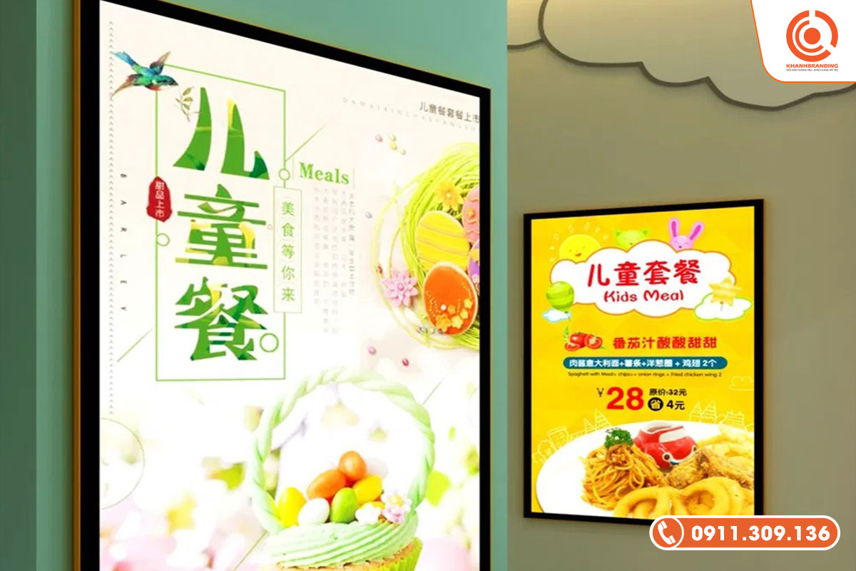 Menu đèn LED là gì?