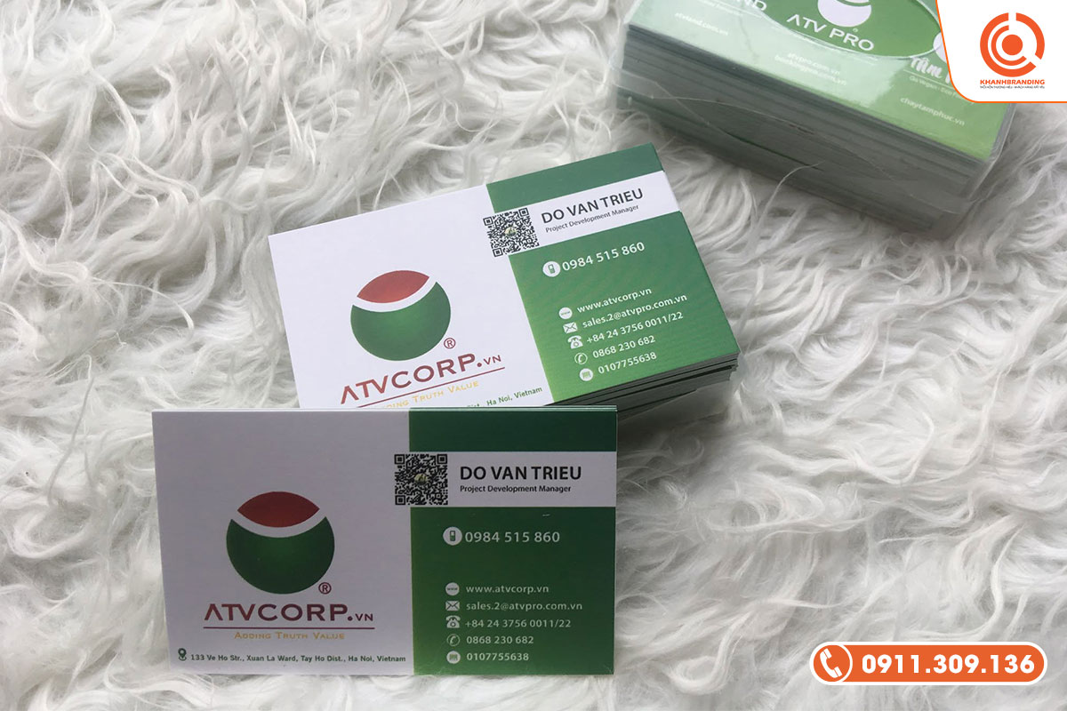 In name card theo yêu cầu