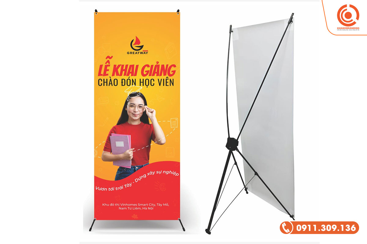 Chân Standee X